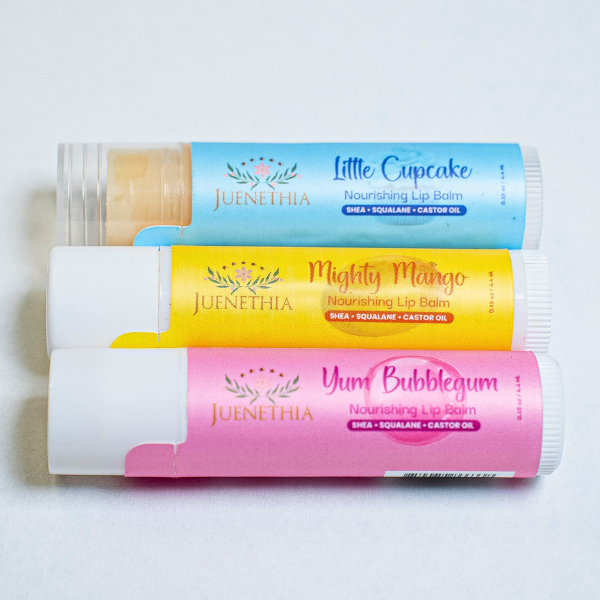 Juenethia - Wholesale Lip Balm - Mighty Mango Vegan Lip Balm – Juicy Mango Flavor3