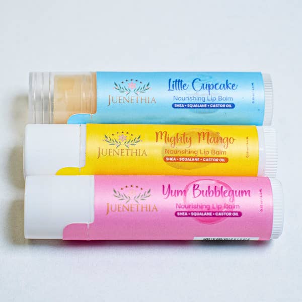Juenethia - Wholesale Lip Balm - Mighty Mango Vegan Lip Balm – Juicy Mango Flavor3