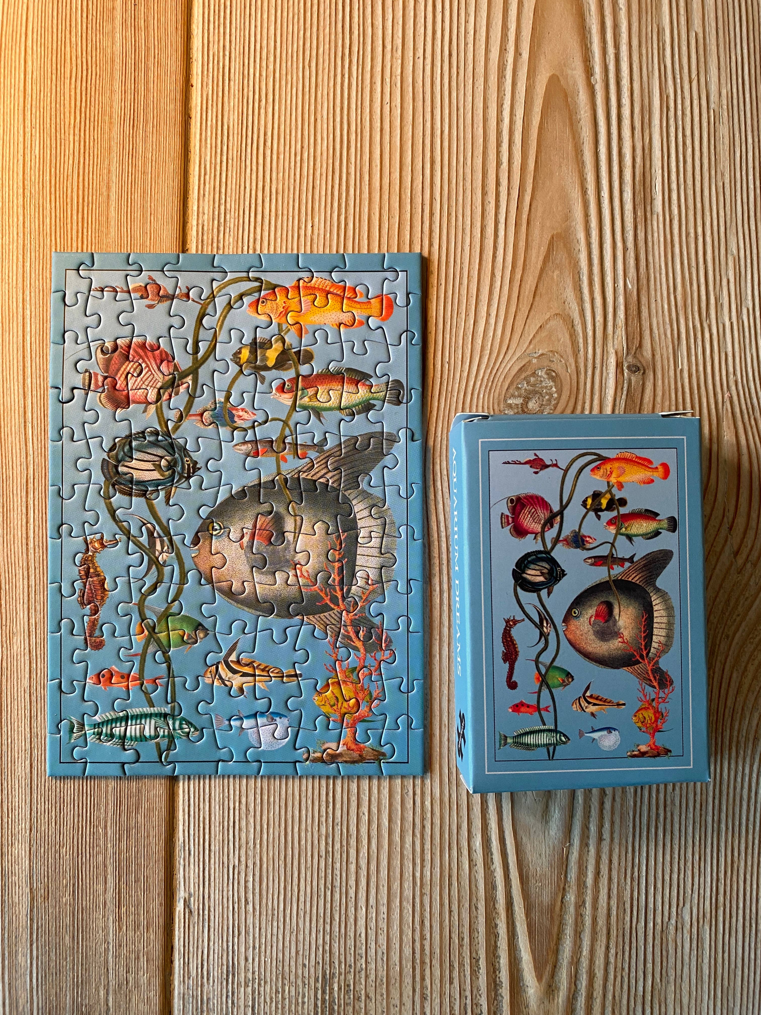 Penny Puzzle - Wholesale Puzzle - Adult - AQUARIUM DREAMS 99 pcs vintage minipuzzle2