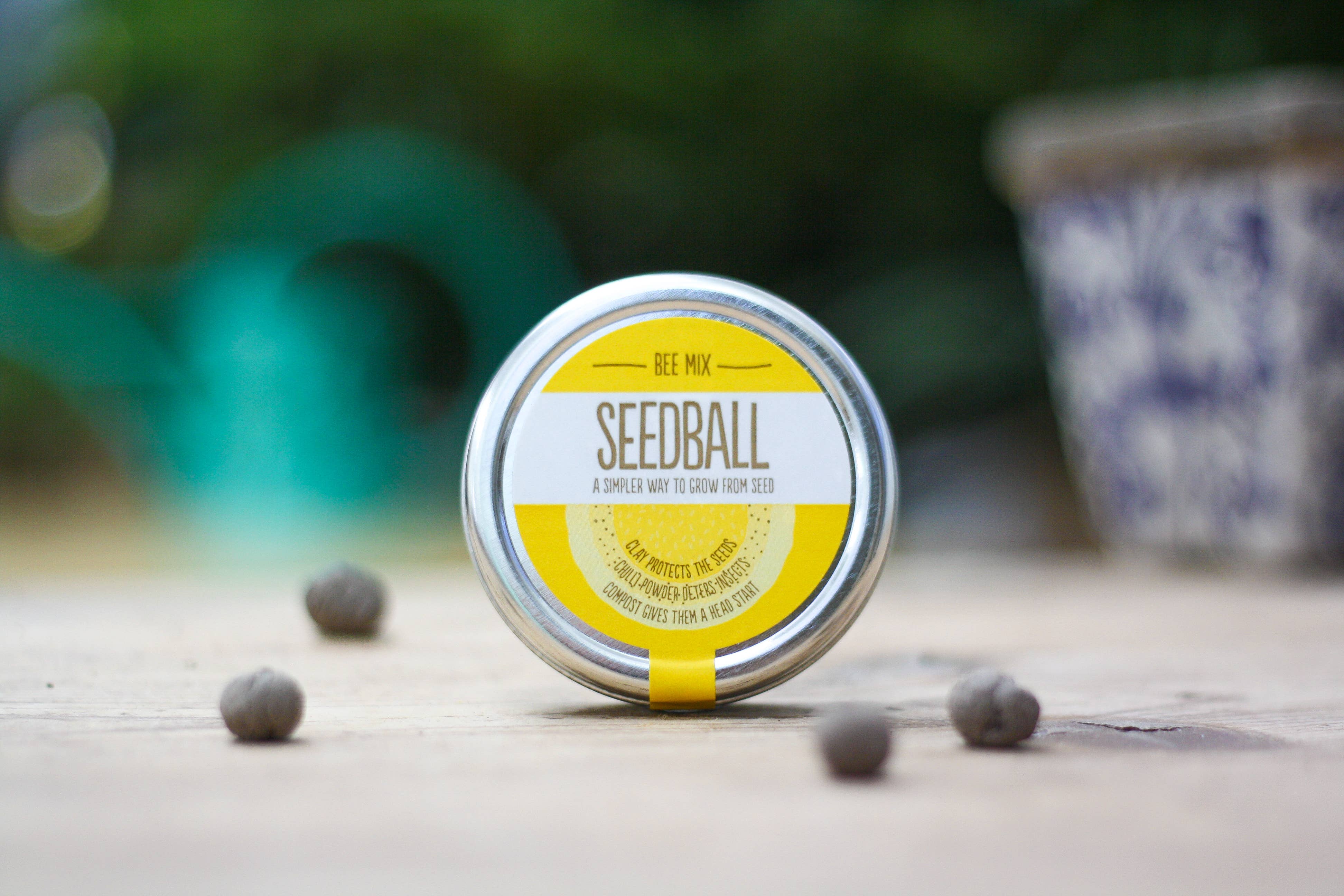 Seedball - Wholesale Plant Seeds - Bee Mix Seedball Tin4