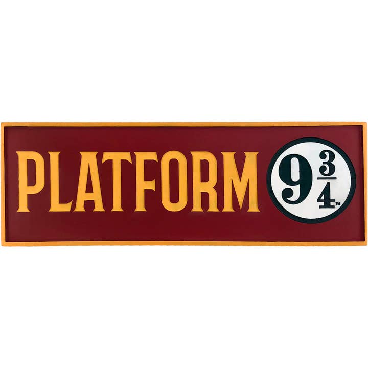 Platform 9-3/4 Desk Sign for wholesale by Spoontiques, Inc