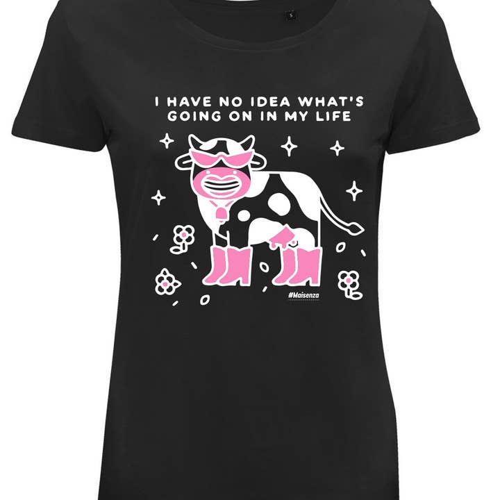 Women's Printed T-shirt - I have no idea for wholesale by #MAISENZA