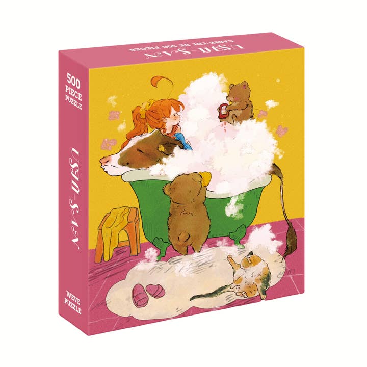 Ushi-San | Puzzle WEVE | Puzzle da 500 pezzi per la vendita all'ingrosso da parte di WEVE Puzzle