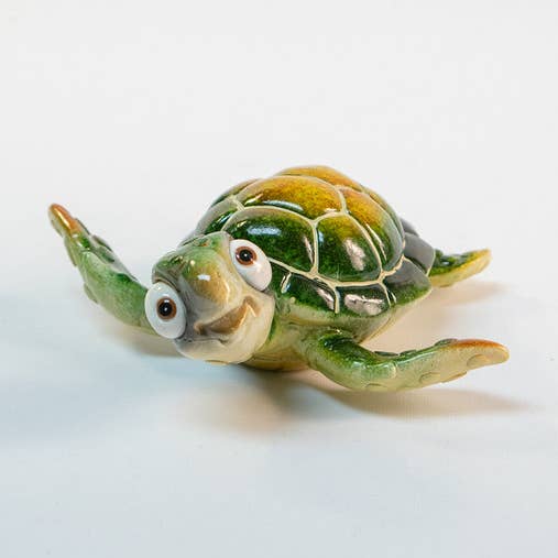 Figurine de tortue verte 5" H5319 pour la vente par Sea Creations