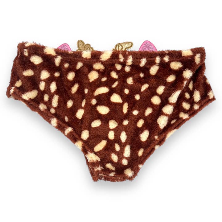 Kinky Pleasure - Wholesale Underwear - Women's - Kinky Pleasure - ZM001 - Christmas Slip Reindeer - Brown1
