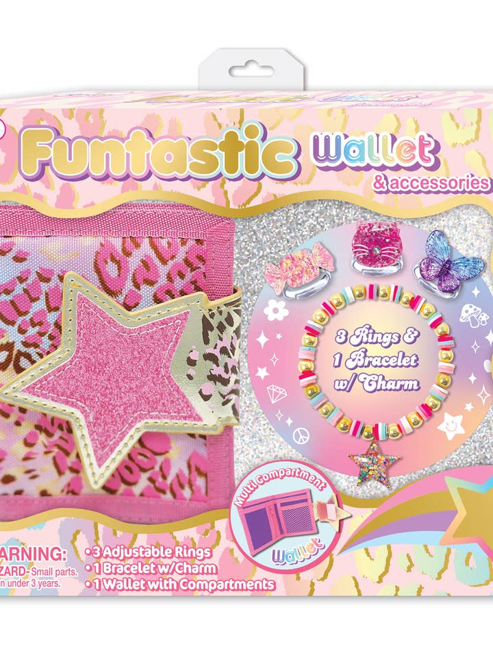 Funtastic Wallet & Accessories, Leopard for wholesale by Hot Focus, Inc.