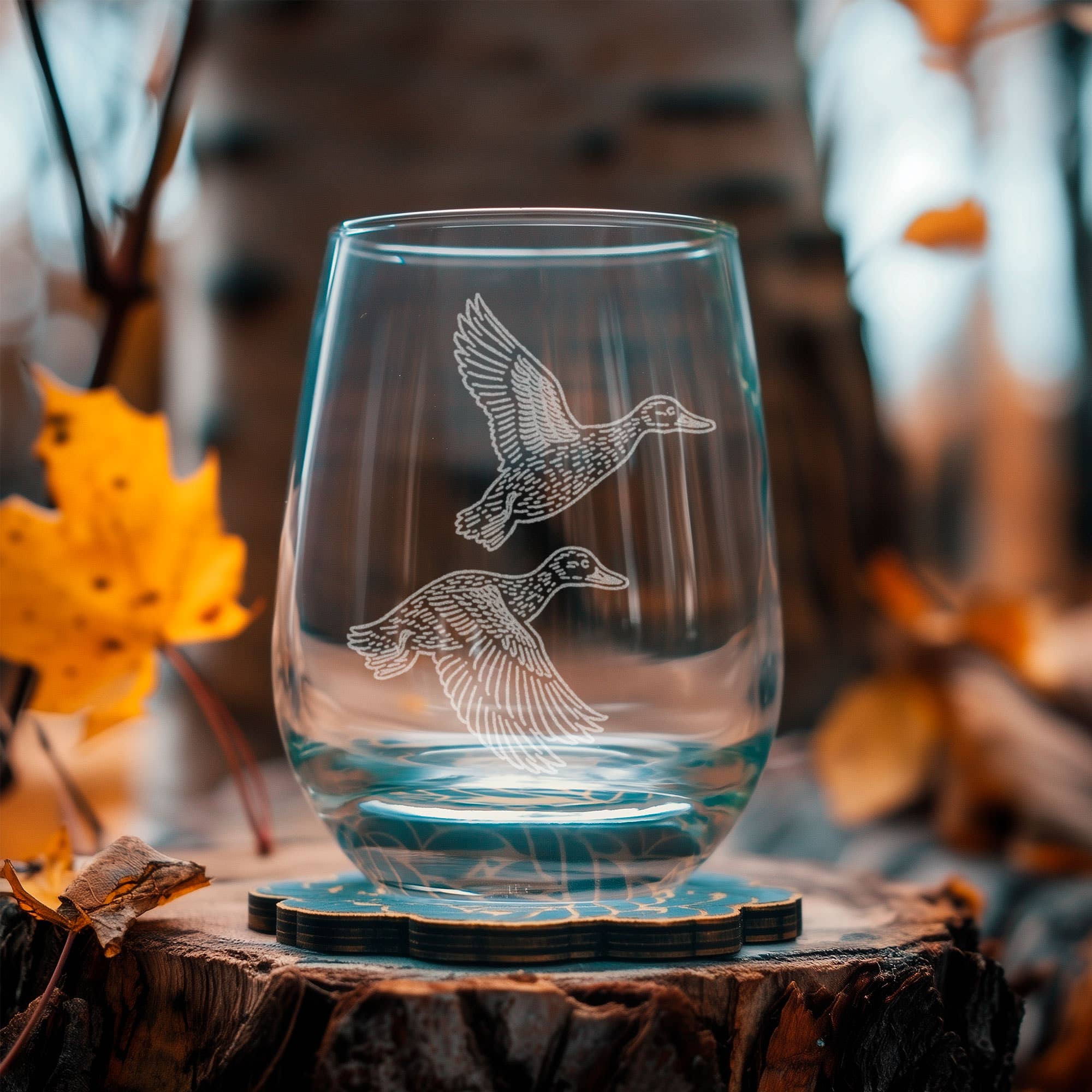 Benoit's Design Co. - Wholesale Cocktail/Liquor Glass - Flying Ducks Drinking Glasses6