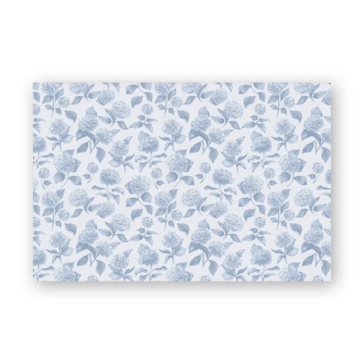 Maison de Frédéric Hortensia Blue Placemats for wholesale by Dogwood Hill