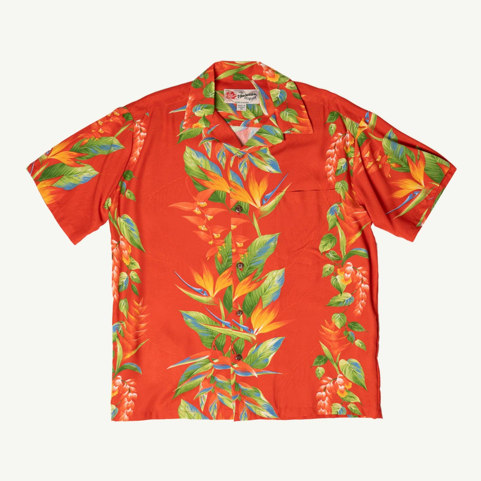 Hilo Hattie - Wholesale Button Down Shirt - Men's - Bird of Paradise Aloha Shirt11