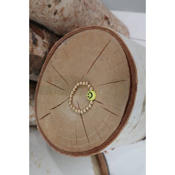 Gemello Creations – wholesale Band/stacked ring – Gold Ring, Smiley Rings