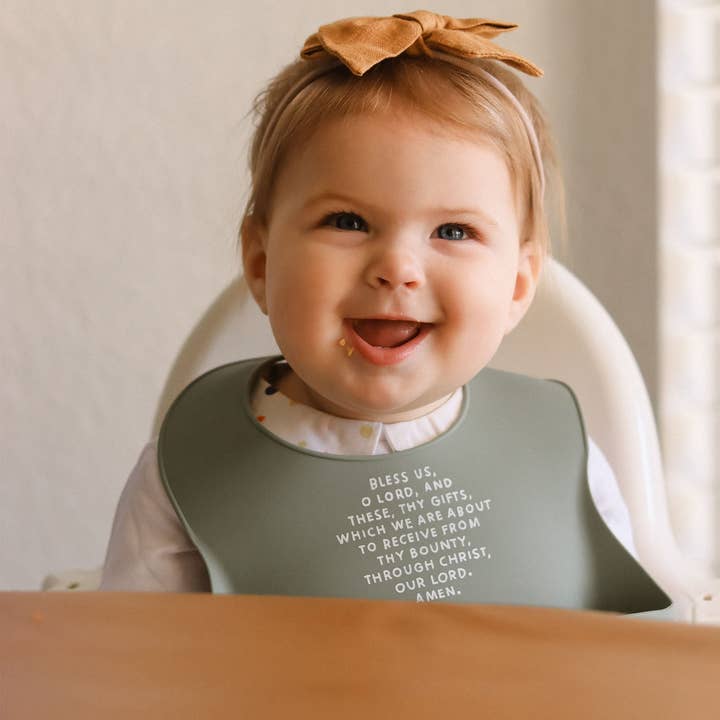 Be A Heart - Wholesale Bib - Baby - Meal Blessing Silicone Bib