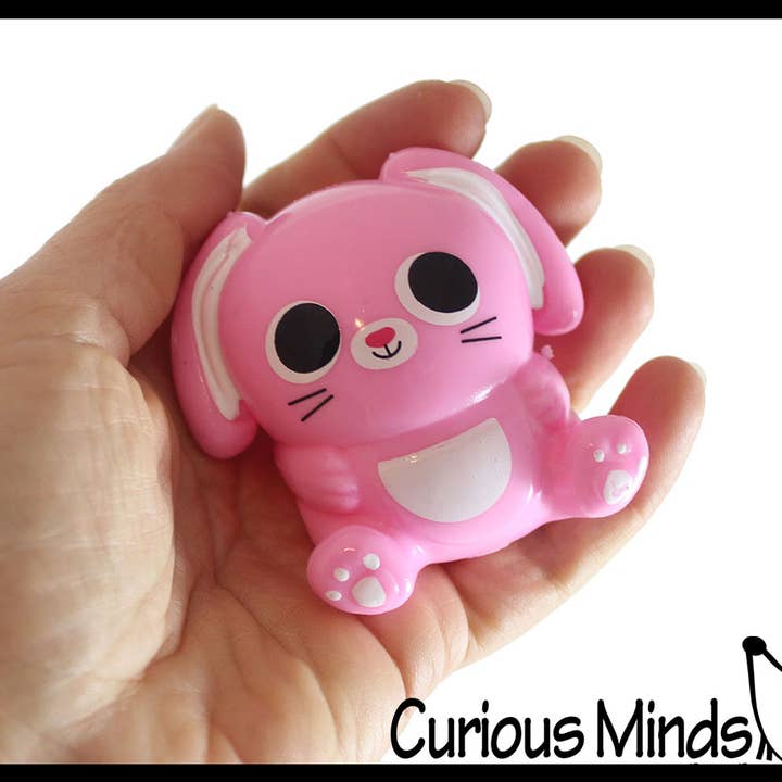Curious Minds Toys - Wholesale Squishy Toy - Kids & Baby - 1 Bunny Splat Ball - Water Filled Splat Stress Ball - Throw 3