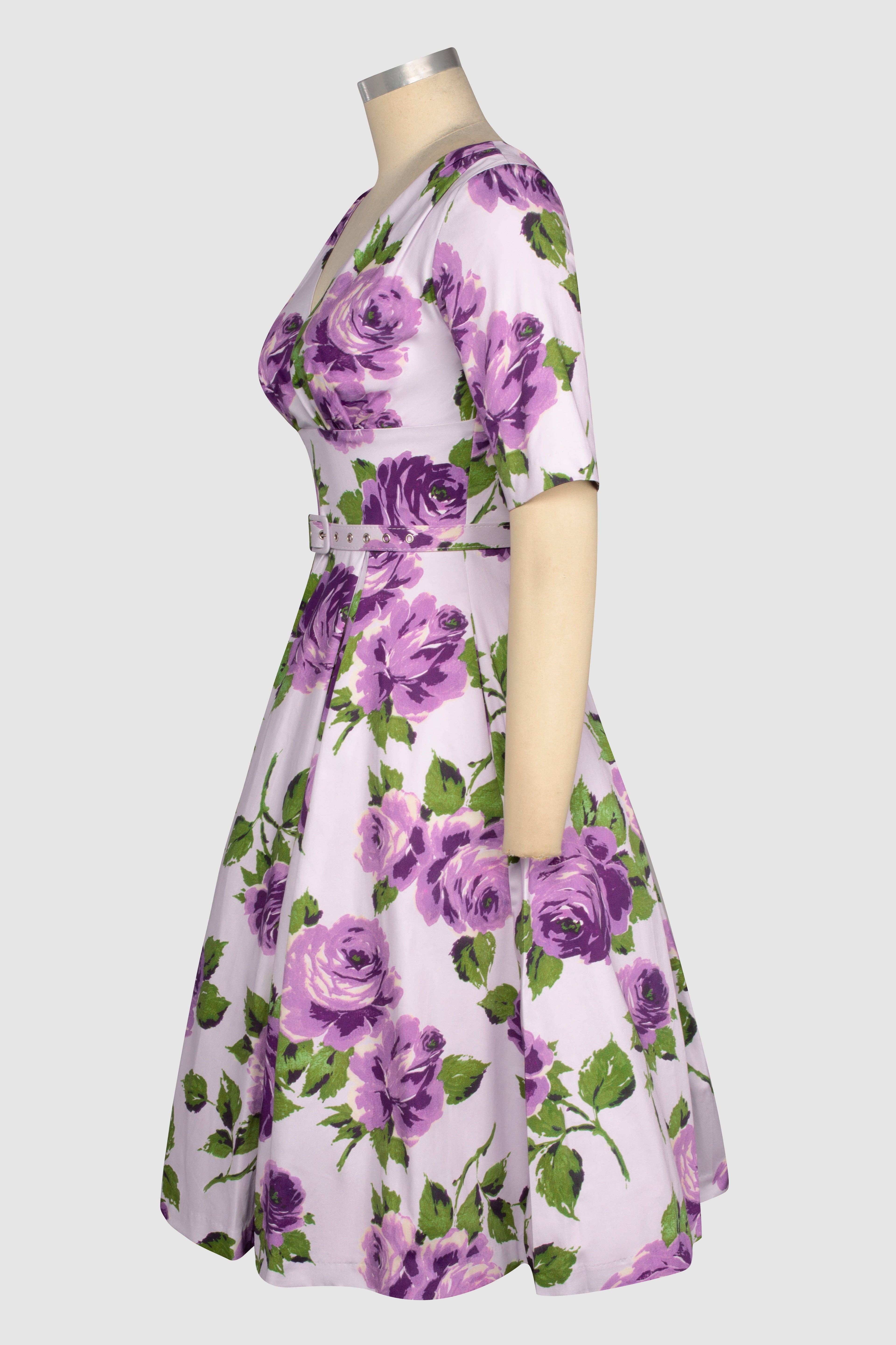 Retrospec'd Clothing – Vestido - Mulher por atacado – Vestido Vestido Vintage Valentina Toscana2