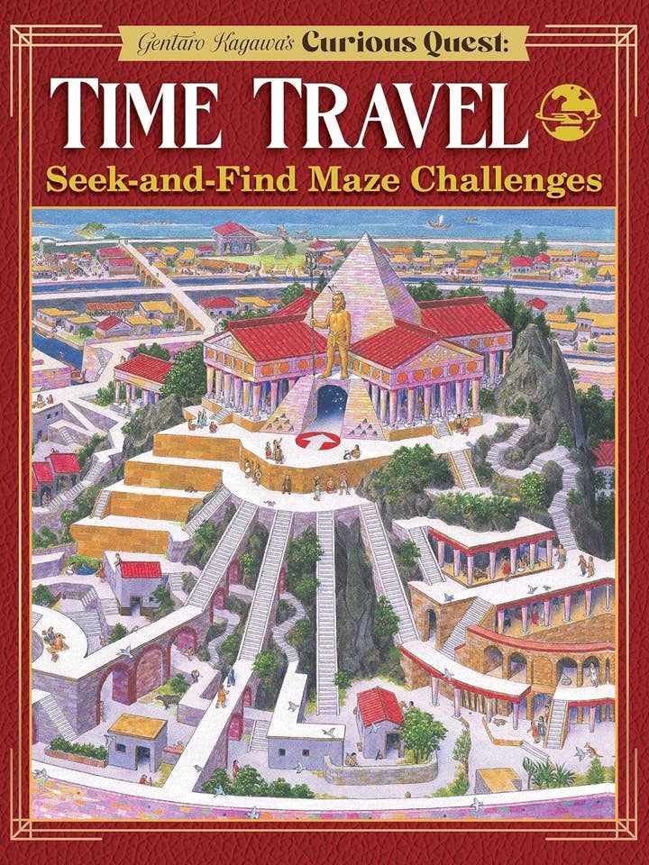 Curious Quest: Time Travel - Seek-and-Find Maze Challenges for wholesale by Fox Chapel Publishing