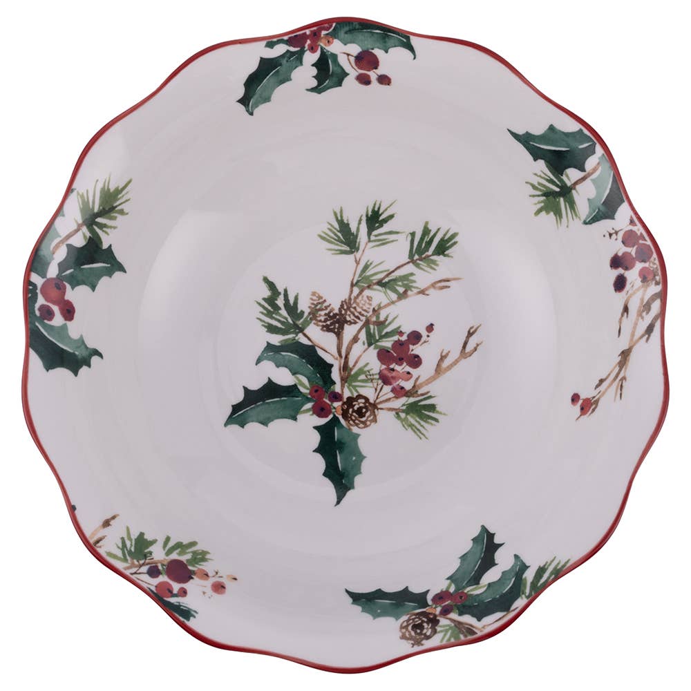 VdE Tivoli 1996 – wholesale Serveringsfat – VINTAGE XMAS SALADSKÅL 22 CM2