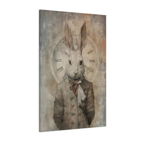 Olive Branch Farmhouse - Wholesale Canvas Art - Alice in Wonderland Steampunk Canvas Wall Art Collection6