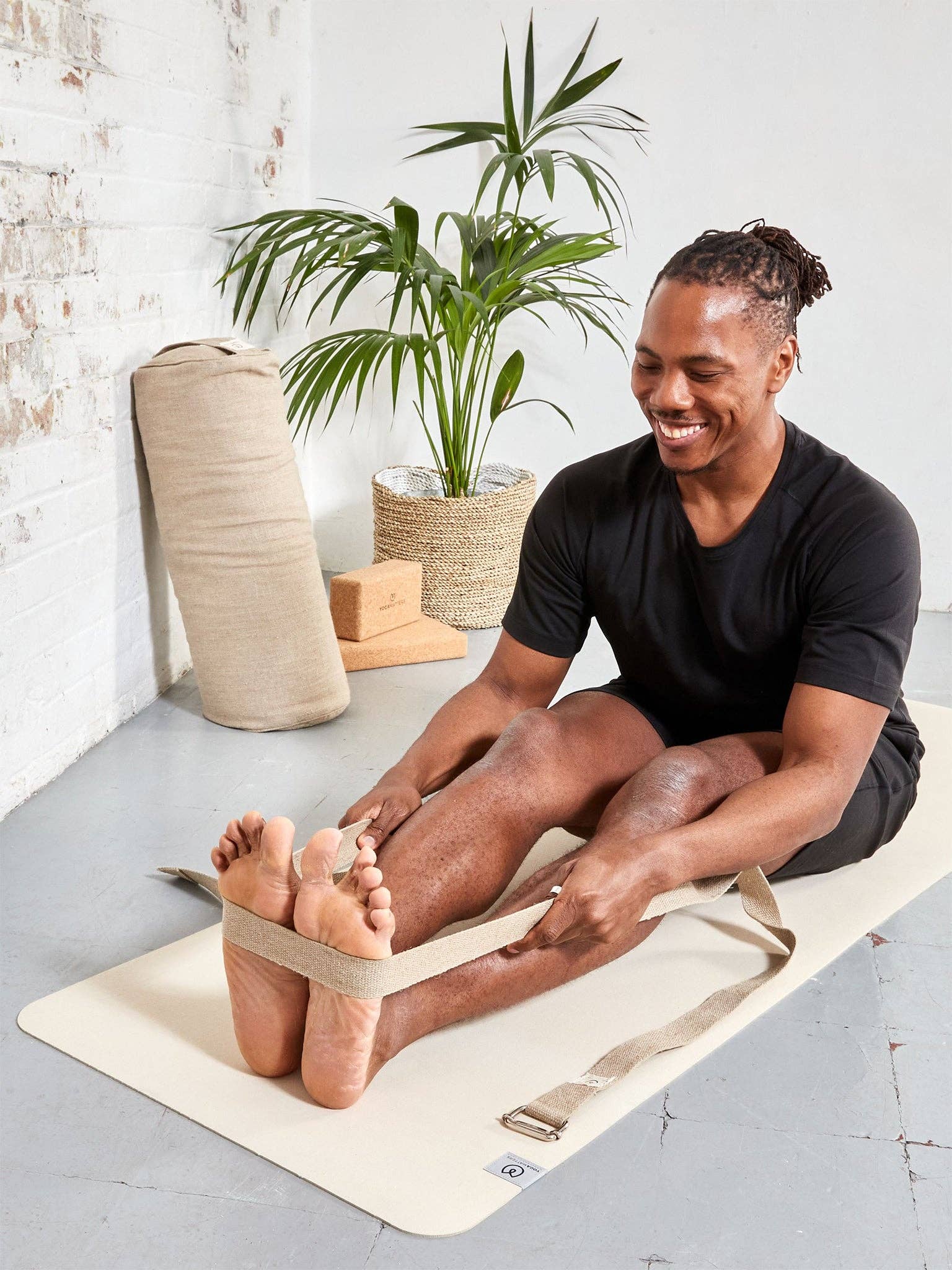 Yogamatters - Wholesale Yoga Mat - Yogamatters Hemp Yoga Belt - Natural4