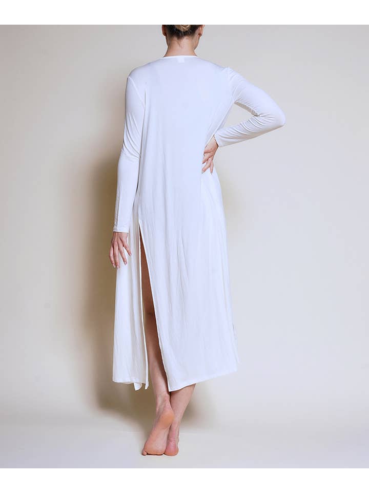 Studio Ko Clothing - Wholesale Cardigan - Women's - BAMBOO MAXI LONG CARDIGAN