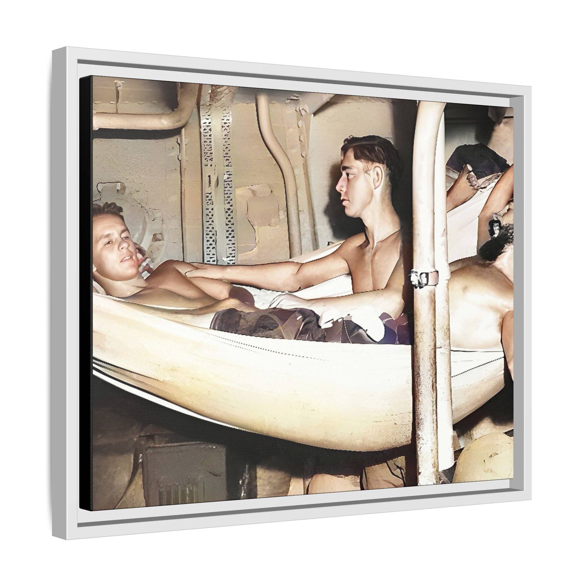 Walt & Pete - Wholesale Photograph - hommes 004 | Framed Vintage Photo - Matte Canvas18