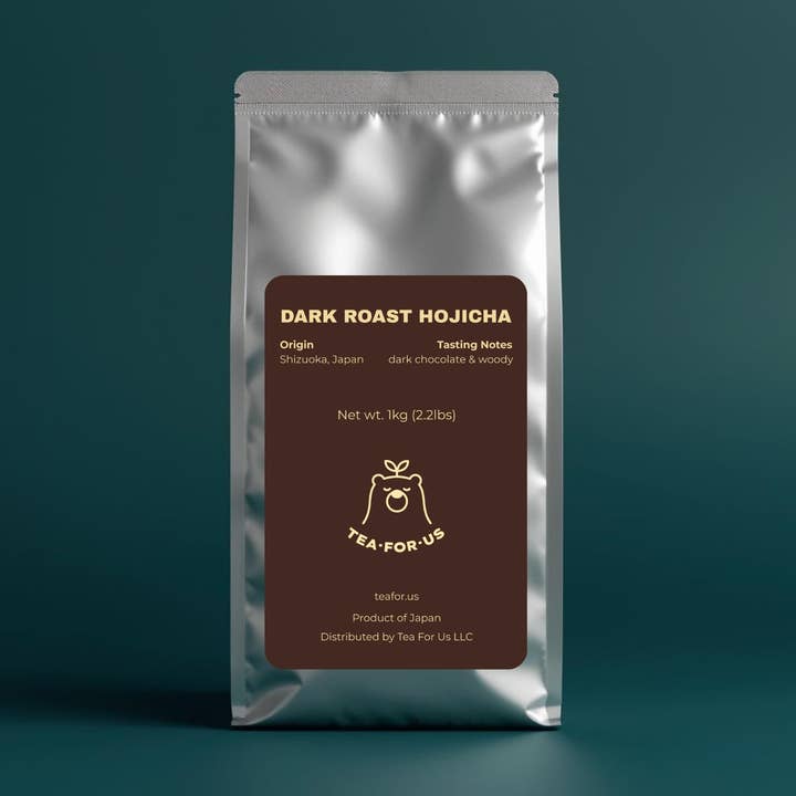 Organic Shizuoka Dark-Roast Hojicha 1kg for wholesale by Tea For Us