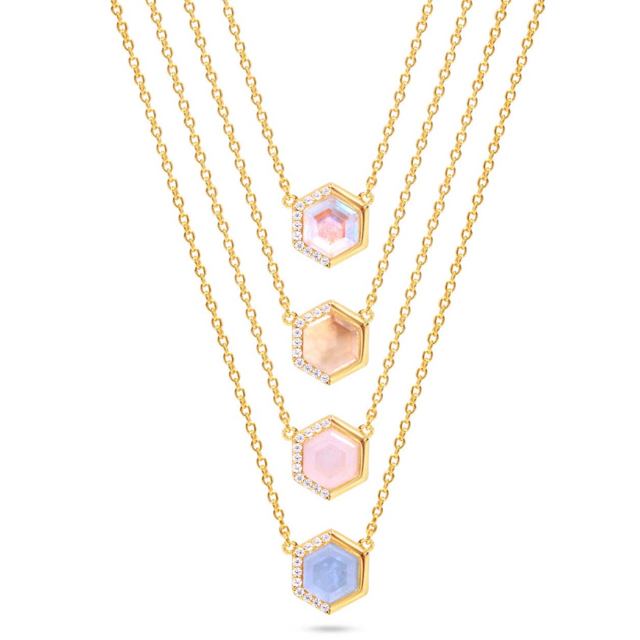 Chloe + Lois - Wholesale Pendant/Charm Necklace - Stardust Healing Stone Necklace2