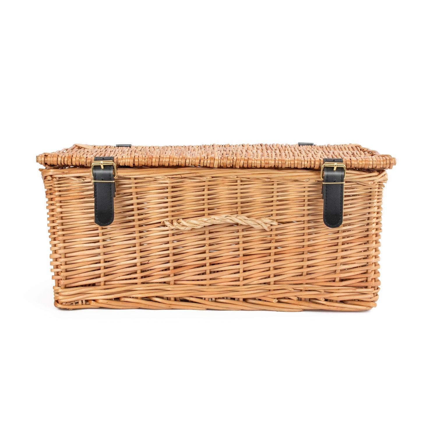 Gadsby – wholesale Basket – 18 Inch Wicker Hamper Basket - Handwoven - Vegan Straps1