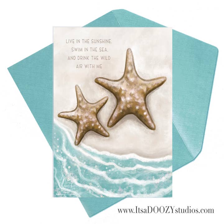 Let’s Swim in the Sea, You and Me for wholesale by It’s a Doozy Studios