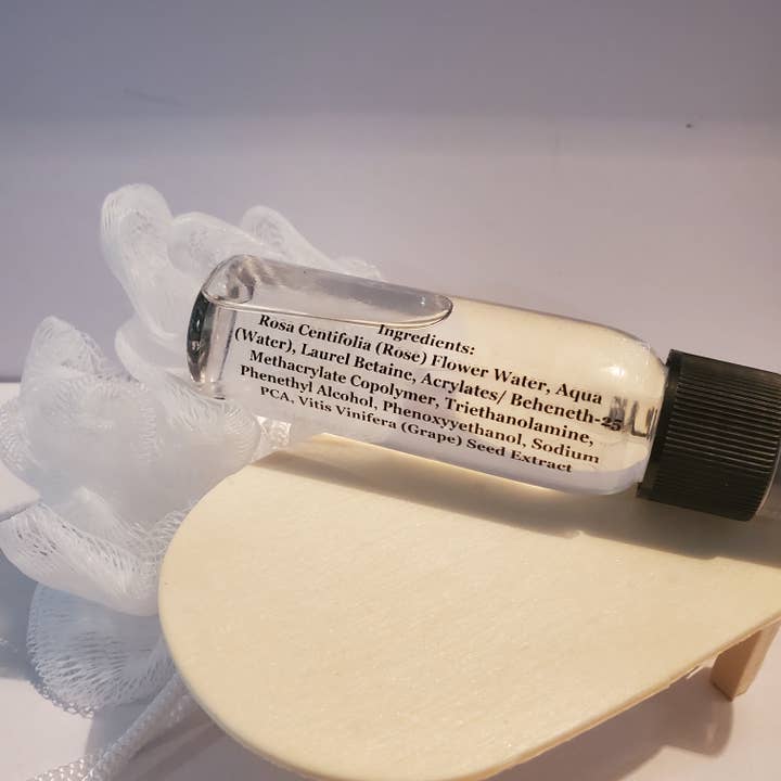 Ellscustomlabels - Wholesale Gift Tag Label - Prolong Ingredient Labels (Glossy Clear) 30 or 60