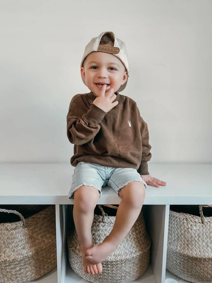 Orcas Lucille - Wholesale Shorts - Kids - Bermuda Denim Shorts - Slate Gray5