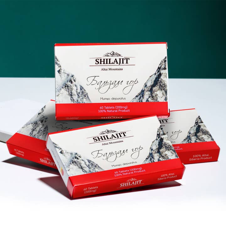 SiberianGreen - Wholesale Healing Salve/Balm/Cream - 120 (2x60) "Mountain Balsam" Pure Shilajit Altai Mumio Mumiy