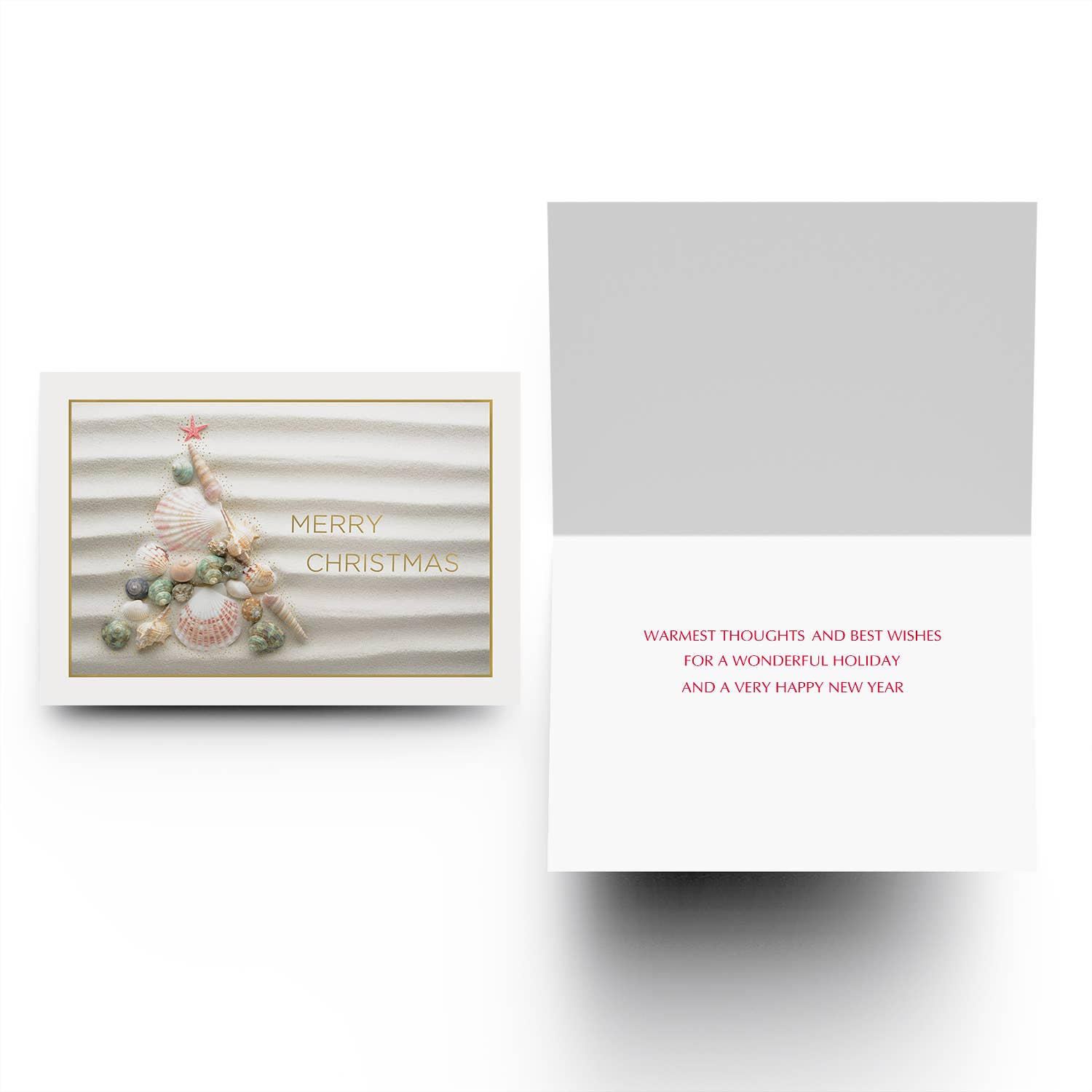 Masterpiece Studios - Wholesale Christmas Card - Shell Christmas Tree Boxed Holiday Cards2