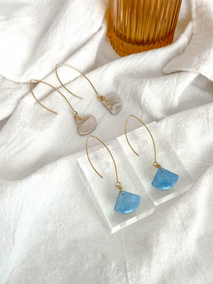 Mary Earrings (Custom School Colors) for wholesale by AnnaBanana