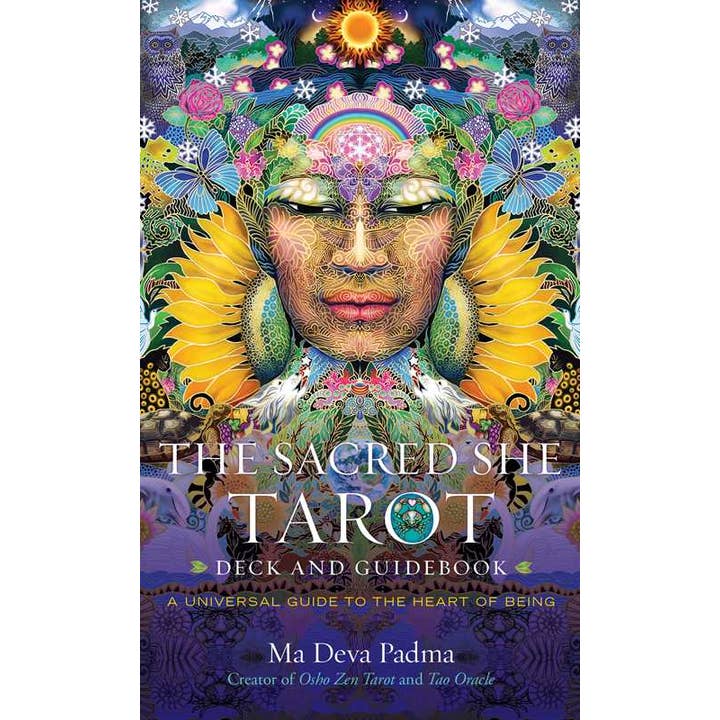 Simon & Schuster - Wholesale Tarot Cards - Sacred She Tarot Deck and Guidebook by Ma Deva Padma