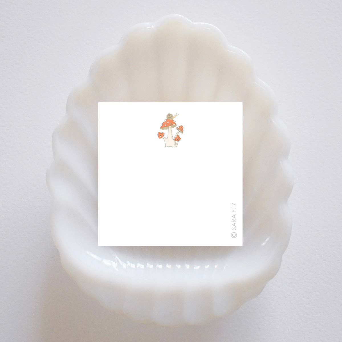 Sara Fitz - Wholesale Stationery/Notecard Set - Lim. Edition Mushroom Notelet0