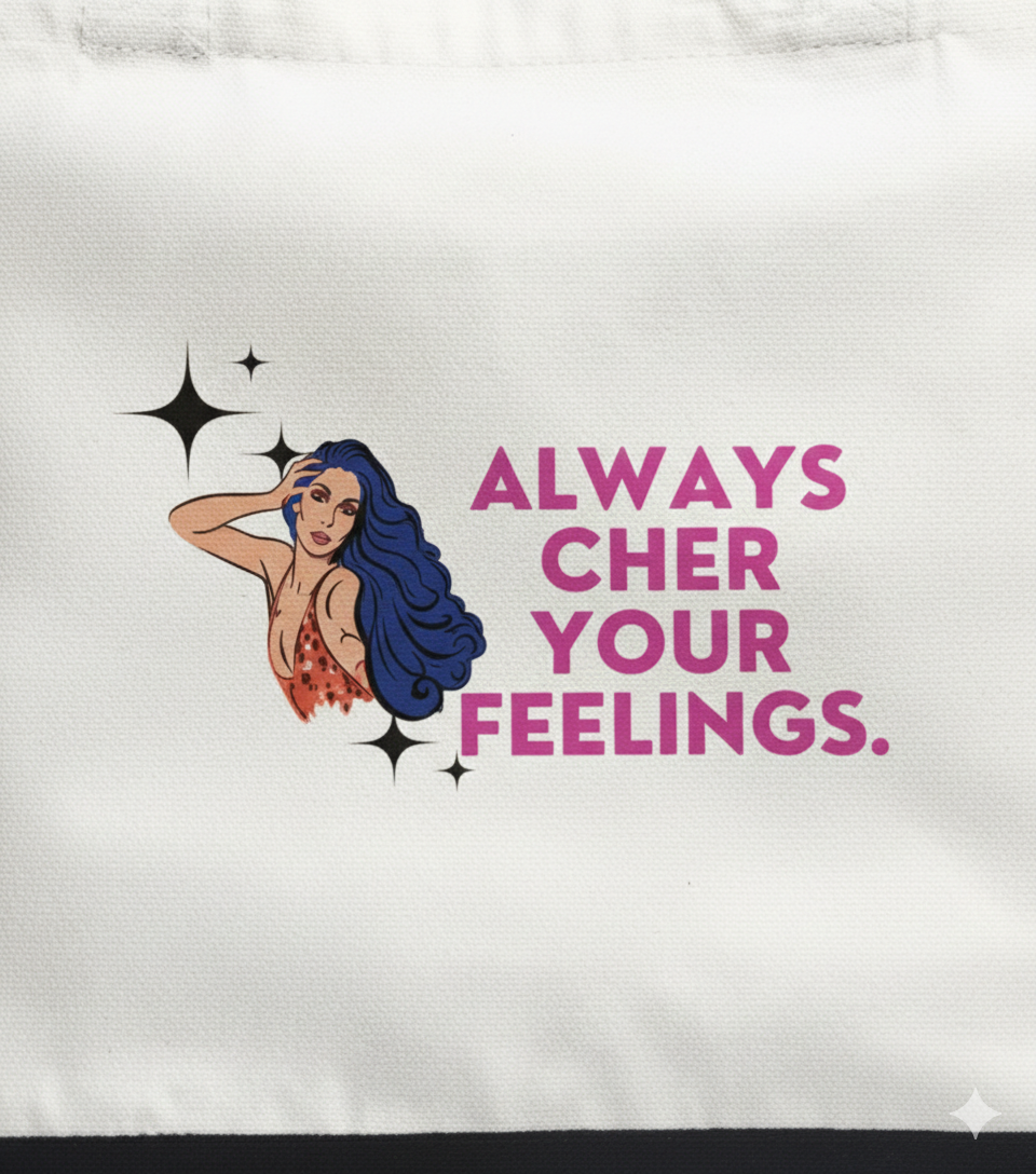 Very Gay. Very Busy. - Wholesale Tote Bag - Unisex - Always Cher Your Feelings Canvas Tote1