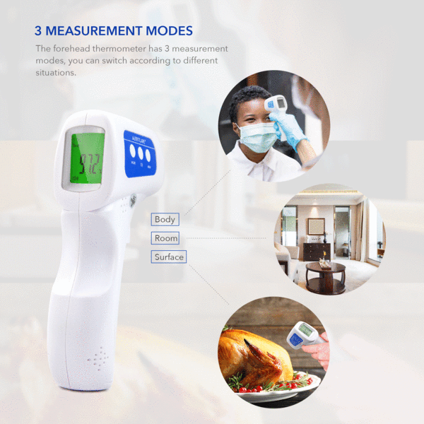 Vastmedic - Wholesale Thermometer - AlertCare Non-Contact Forehead Infrared Thermometer6
