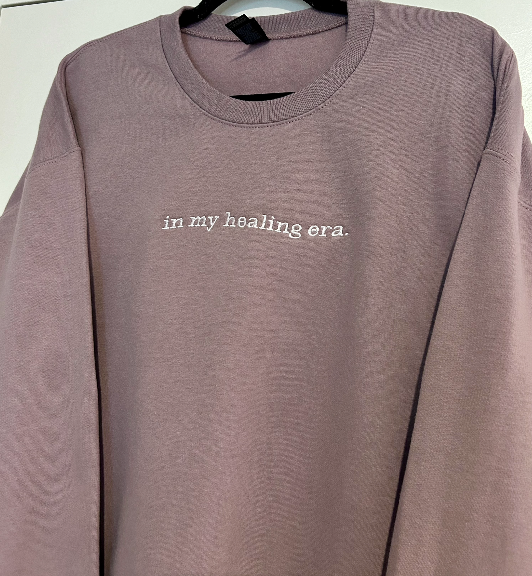 Christina iDesigns - Wholesale Graphic Sweatshirt - Women's - In my healing era sweatshirt mental health crewneck3