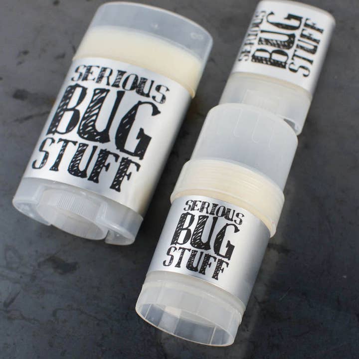 Serious Lip Balm - Vente Insectifuges - Insectifuge entièrement naturel Serious Bug Stuff, taille moyenne