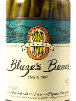 Blaze's Beans (Case of 6 16oz Jars) for wholesale by Demitri's Gourmet Mixes