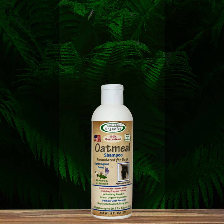 Mad About Organics - Wholesale Pet Shampoo - Dog - Oatmeal Shampoo Formulated for Dogs