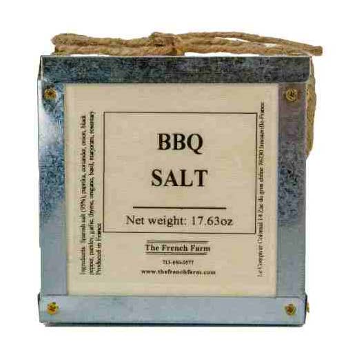 The French Farm - Wholesale Salt - French Farm Collection BBQ Salt Box 17.64oz0
