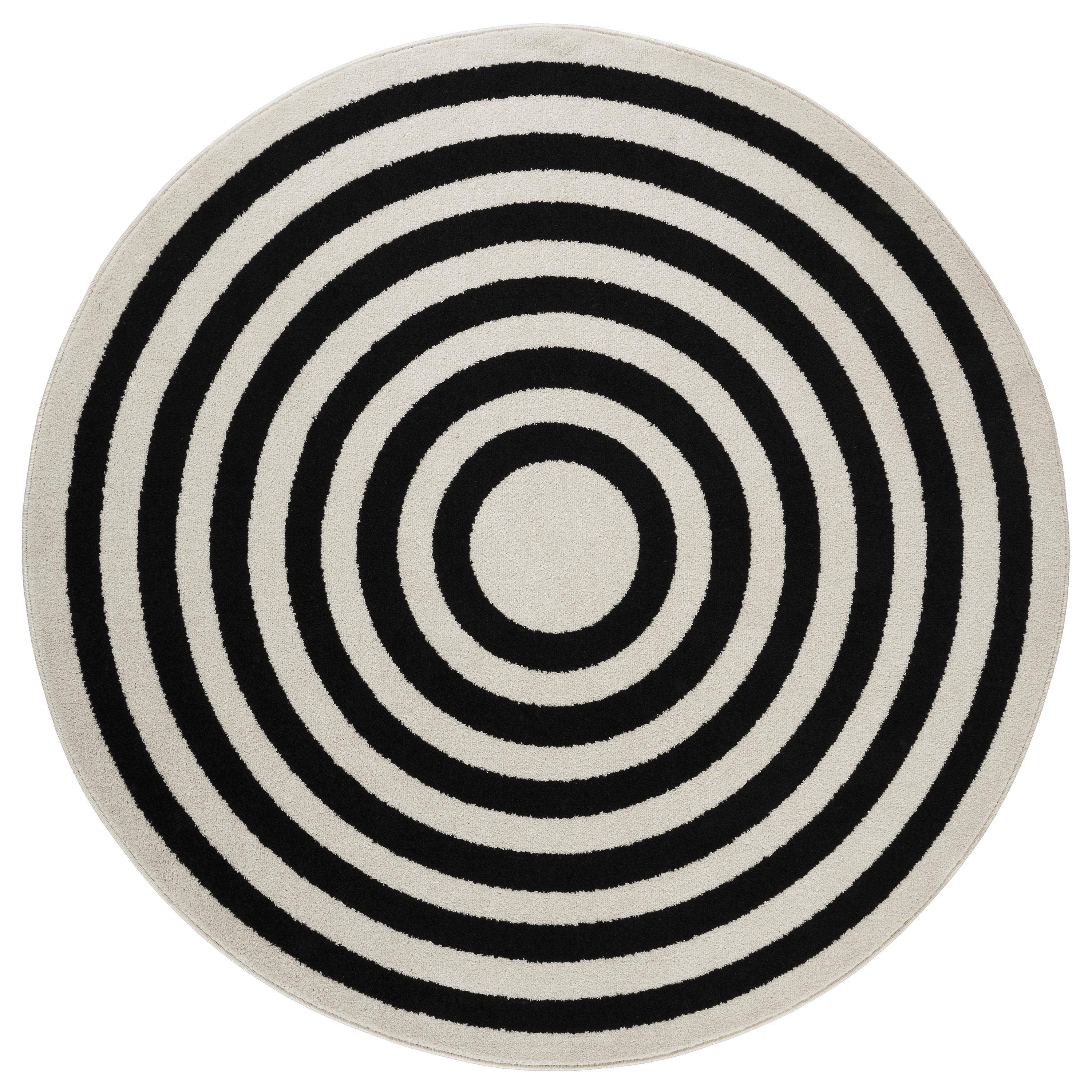 Abani Rugs - Wholesale Area Rug - Abani Casa CAS120A -  Contemporary Black & Ivory Rectangular1