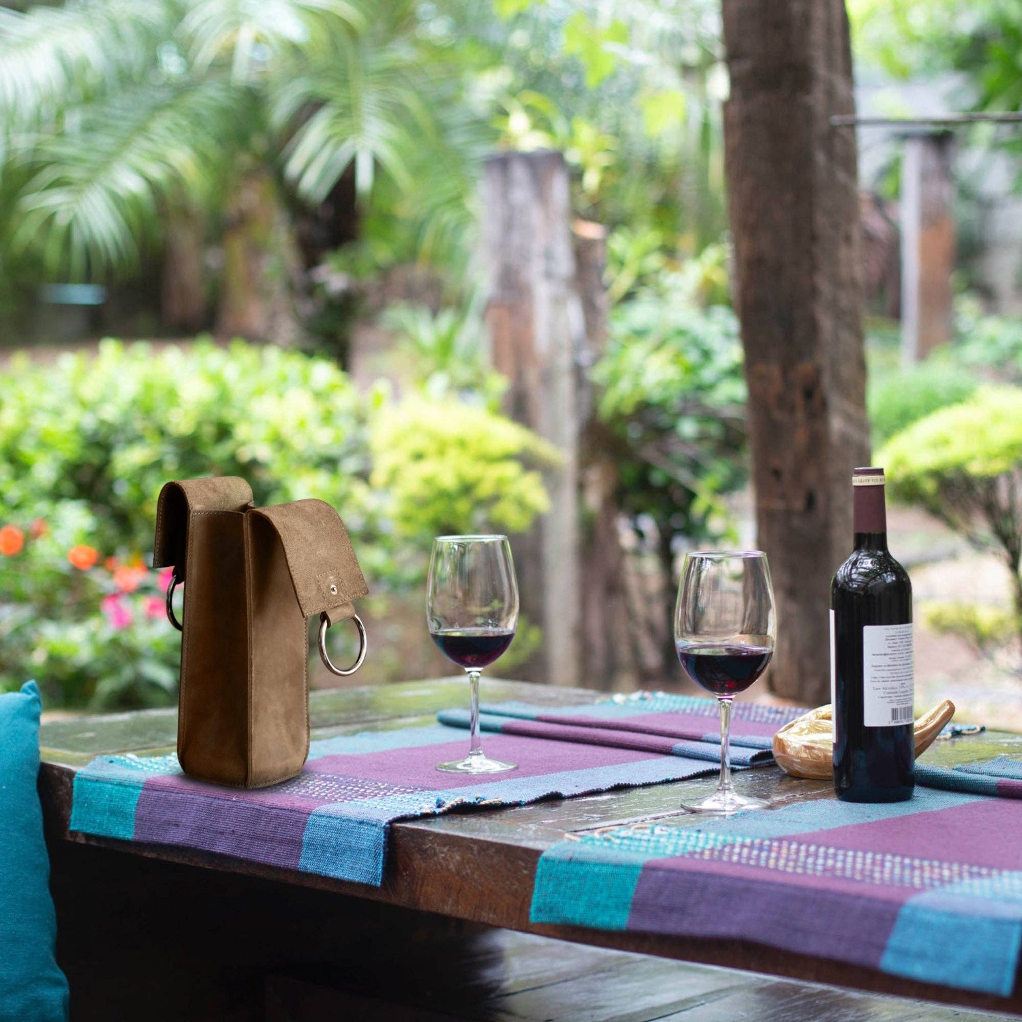 Londo – Großhandel Weintasche – Londo Weinflaschenhalter und -träger aus hochwertigem Leder42