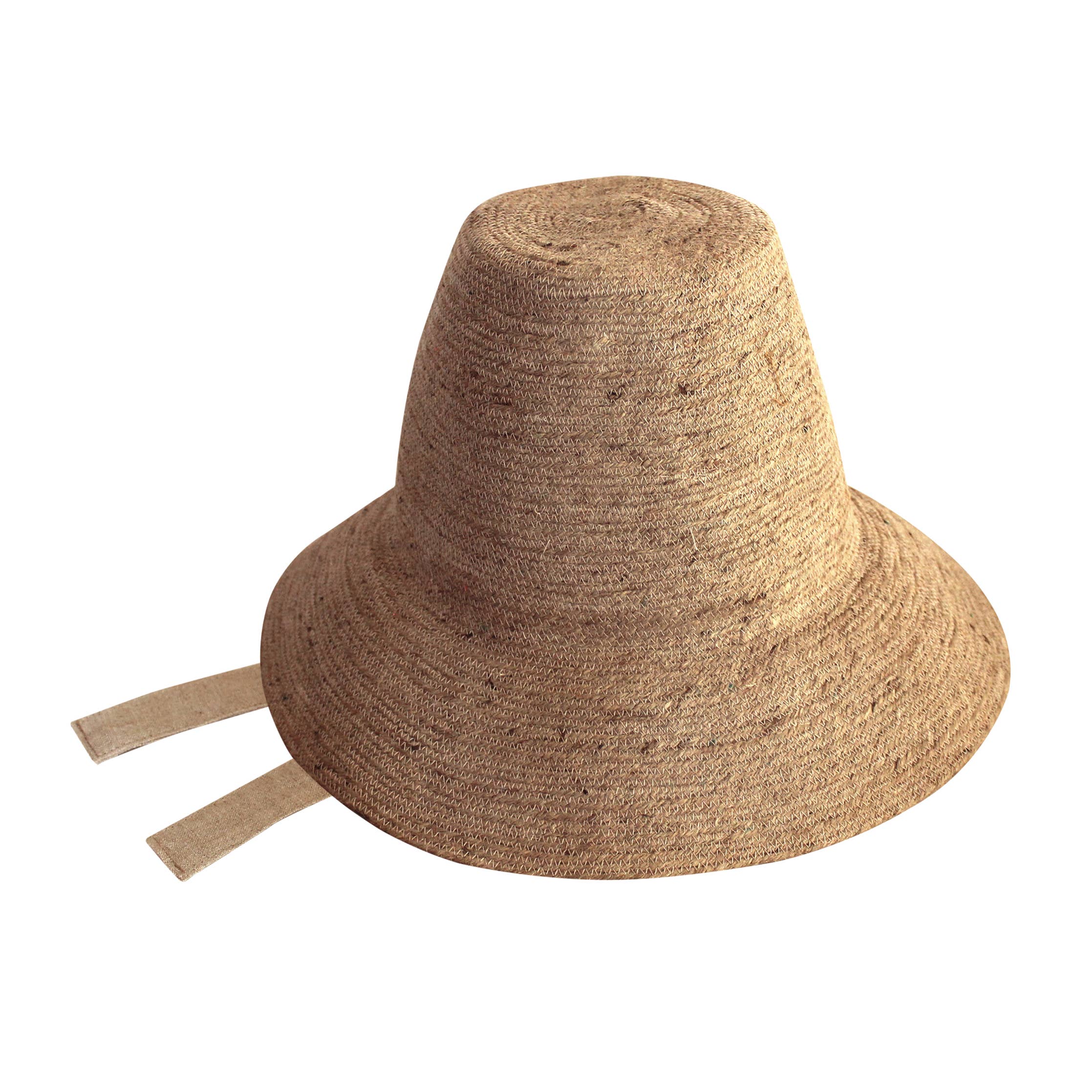 Brunna Co - Wholesale Straw Hat - Women's - MEG Jute Straw Hat, in Nude Beige1