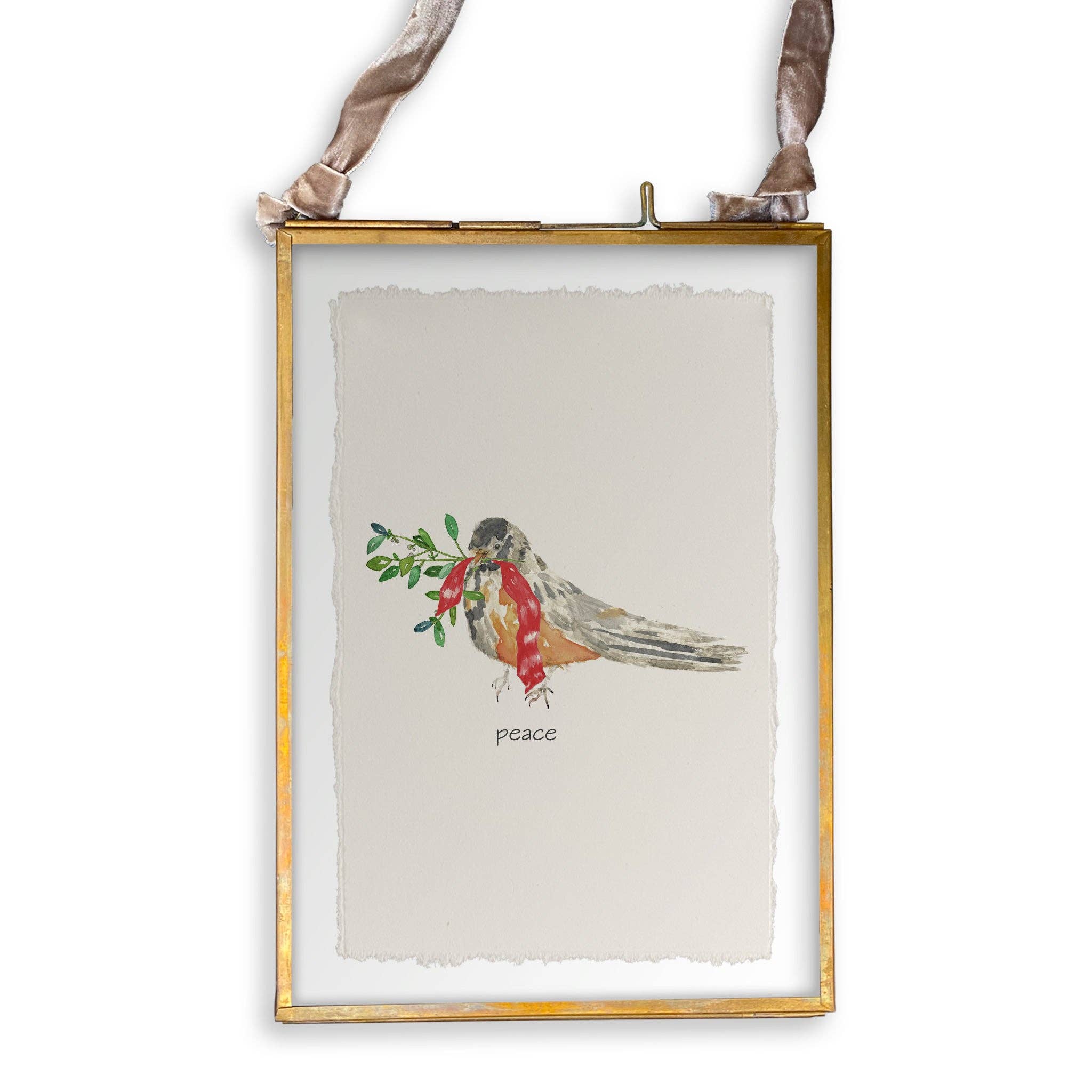 French Graffiti - Wholesale Tea Towel - Peace Bird13
