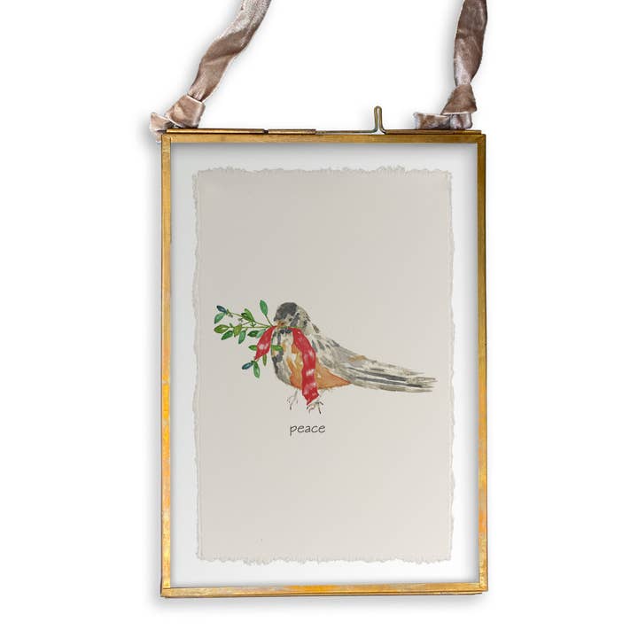 French Graffiti - Wholesale Tea Towel - Peace Bird13