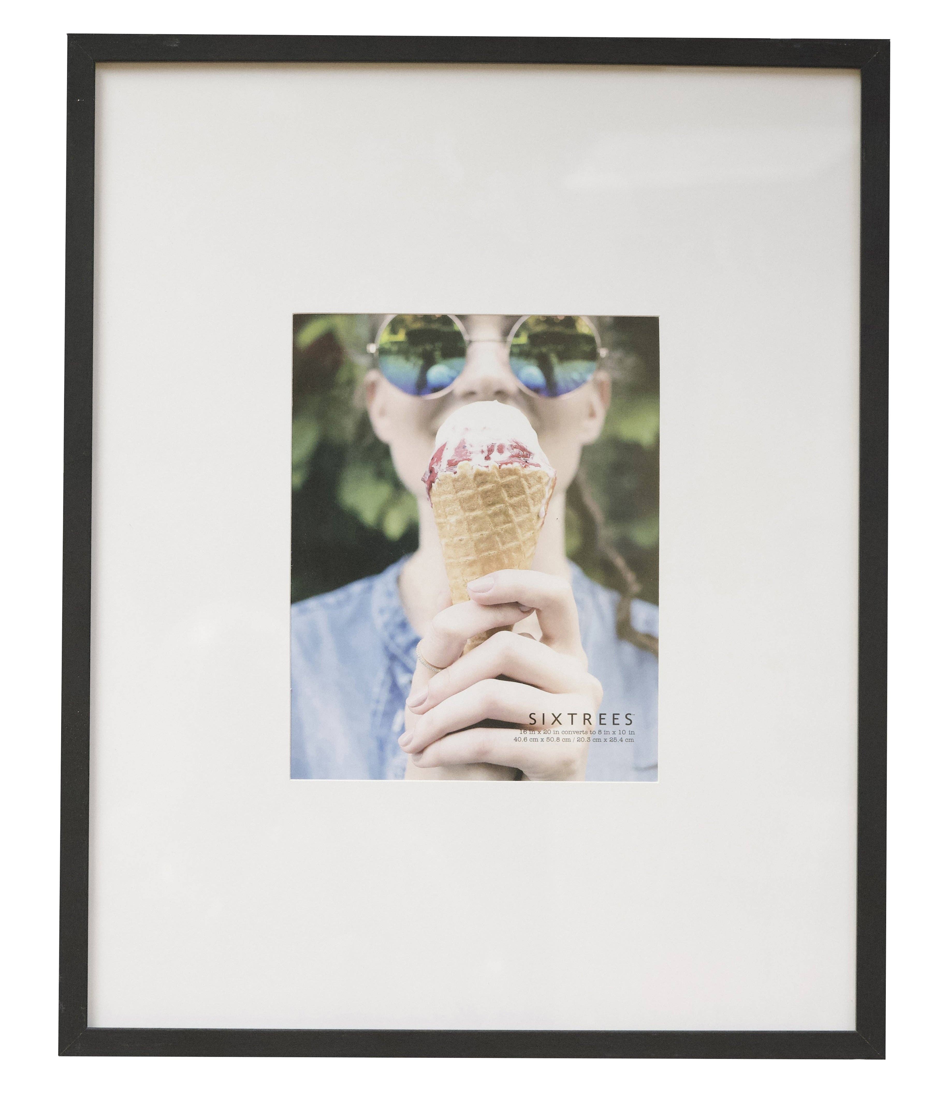 Sixtrees - Wholesale Picture Frame - Logan Picture Frame 11X14 Matted to an 8X10 - Available in B9