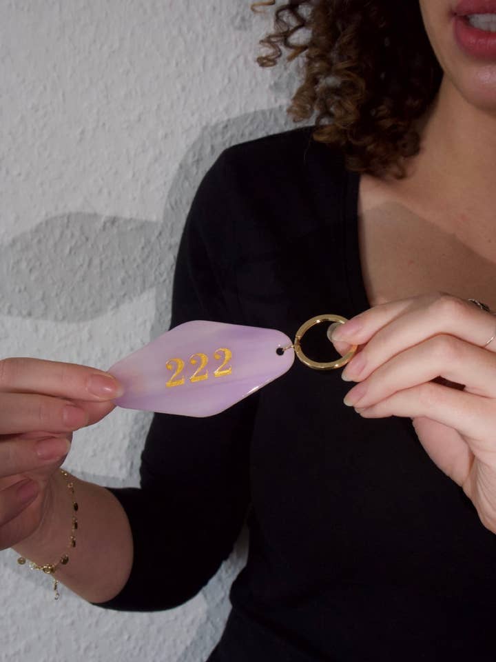 Llavero 'Número Ángel 222' para venta al por mayor de DAI XO