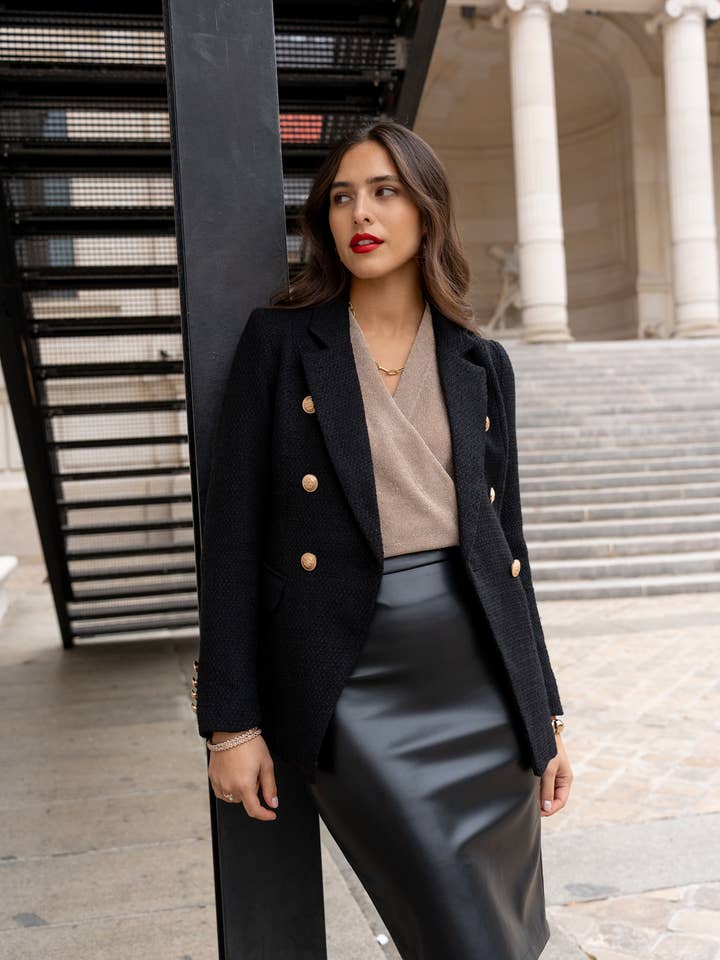 LULUMARY - Vente Veste – femme - Veste tweed V2879