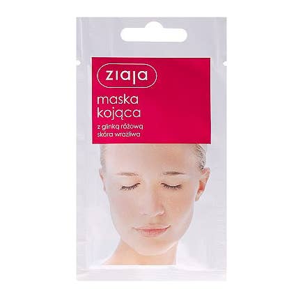 Ansigtsmaske med pink ler for engroshandel hos LS GROUP